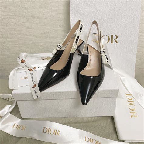 スリングバックパンプス dior|DIOR .